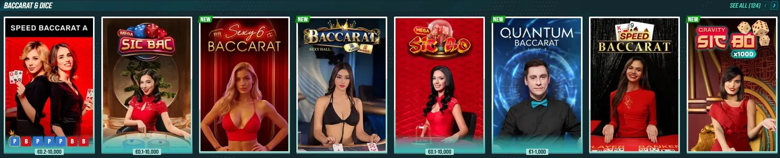 Golisimo Casino live baccarat