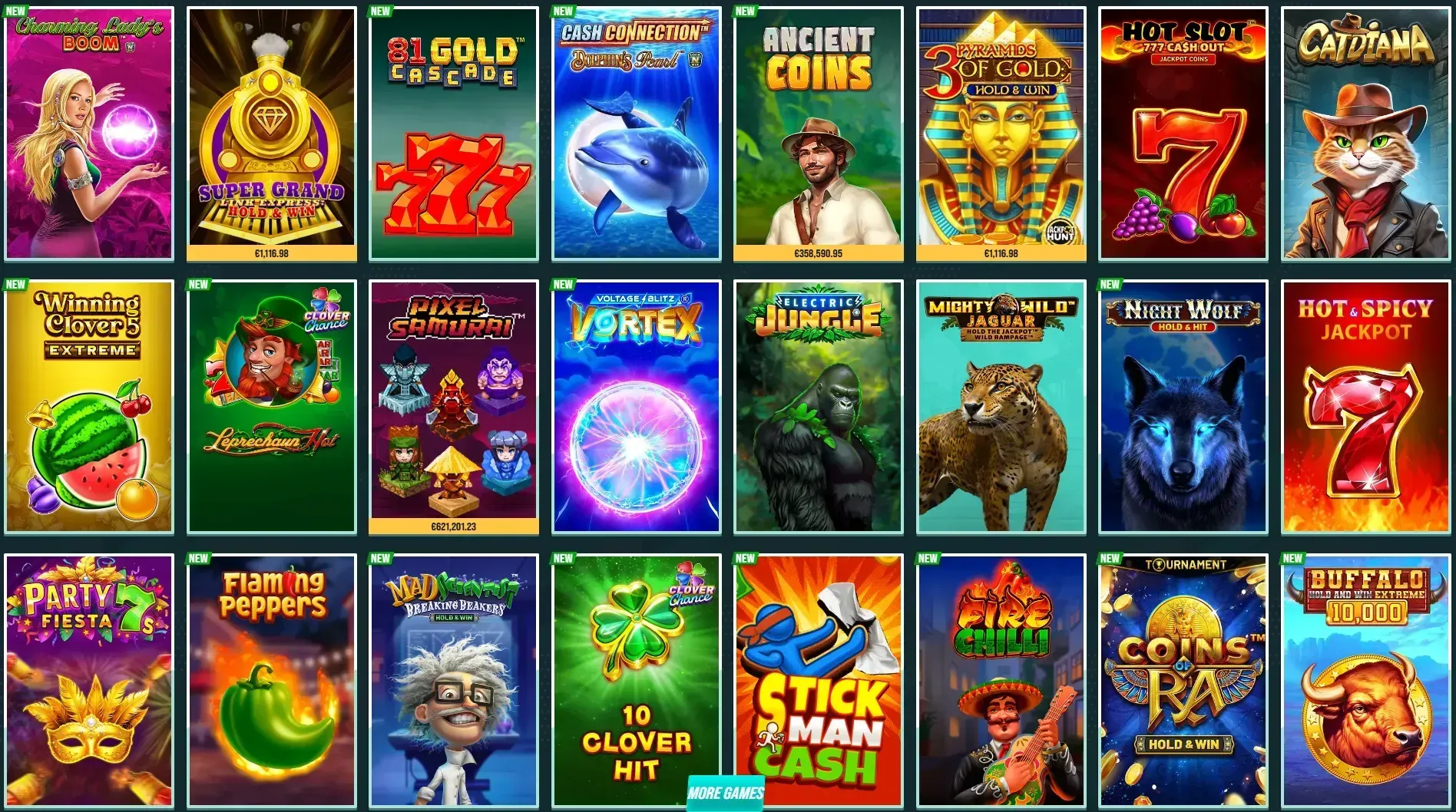 Golisimo Casino jackpots