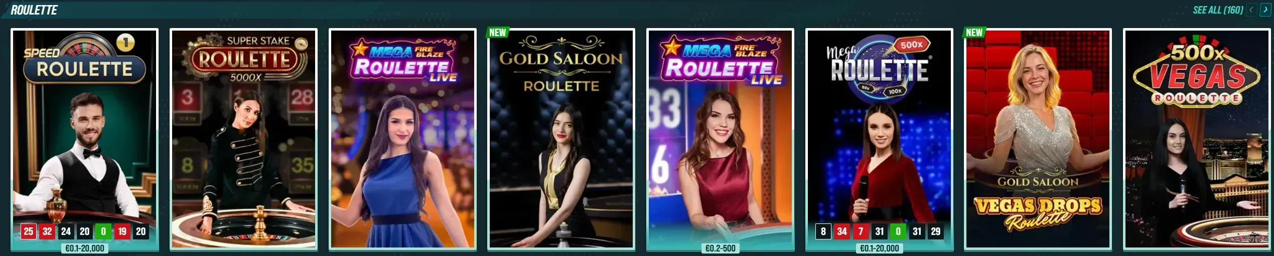 Golisimo Casino live roulette